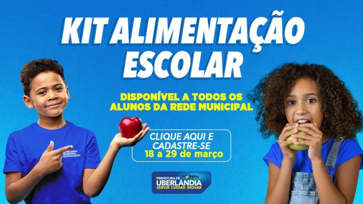 Cadastramento de para receberem kit alimentação termina segunda-feira, 29