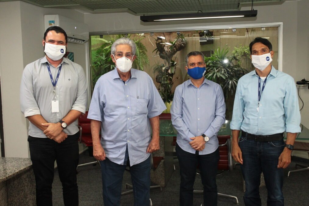 Prefeitura recebe a doação de mais 60 elmos para tratar pacientes com Covid