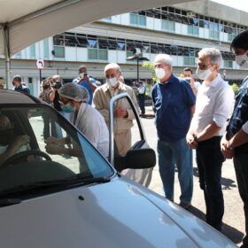 Prefeito de Uberlândia recebe visita do governador Romeu Zema