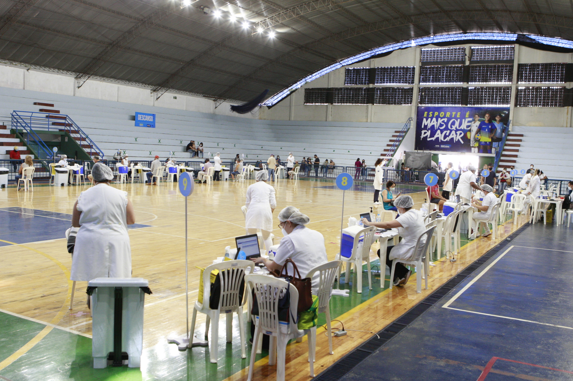 Uberlândia imunizou quase 5 mil idosos durante o feriado do Dia de Tiradentes