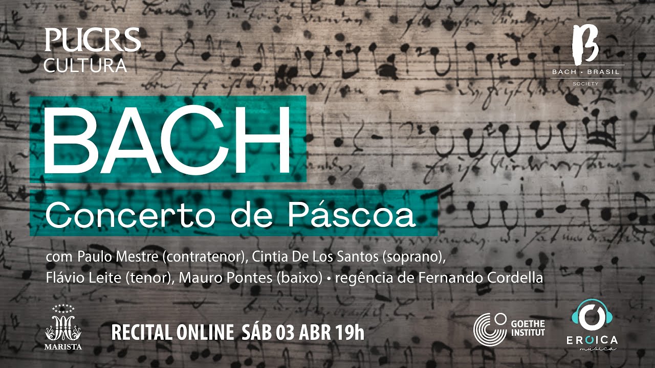 Série Bach Brasil apresenta BACH Concerto de Páscoa