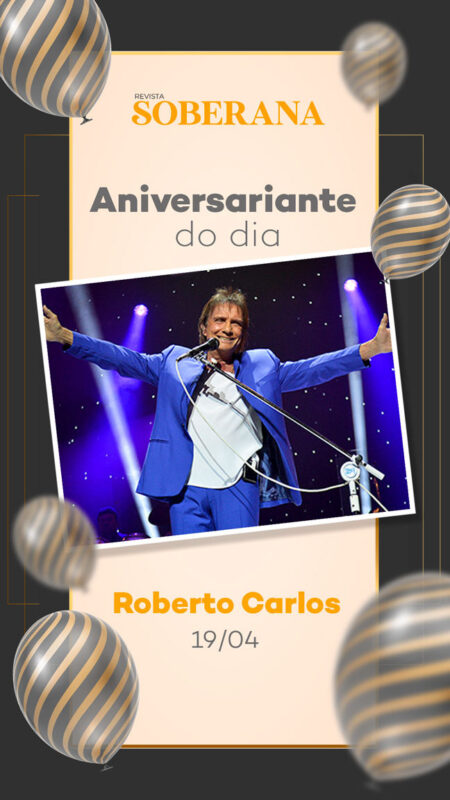 Roberto Carlos comemora 80 anos de vida