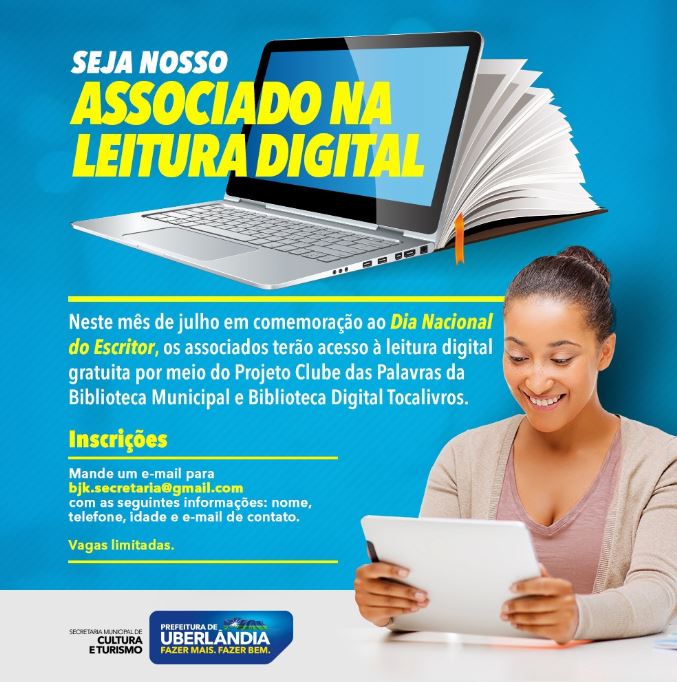 Tenha acesso gratuito a livros digitais em comemoração ao Dia Nacional do Escritor