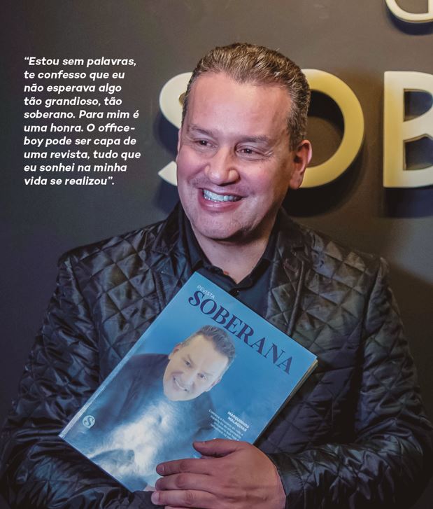 Lançamento da Revista Soberana conta com a presença de Marquinhos Malaquias e maiores personalidades masculinas de Uberlândia