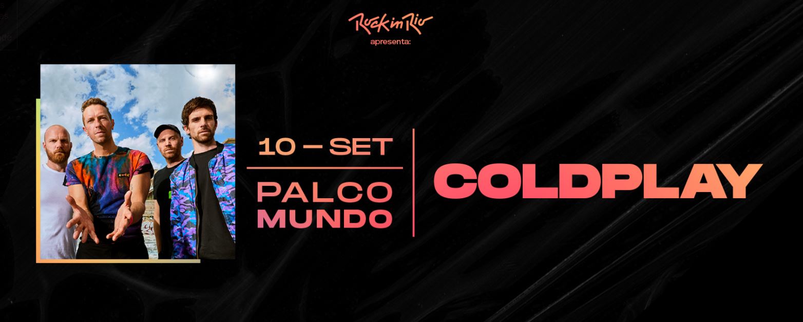 Coldplay é atração confirmada no Rock In Rio