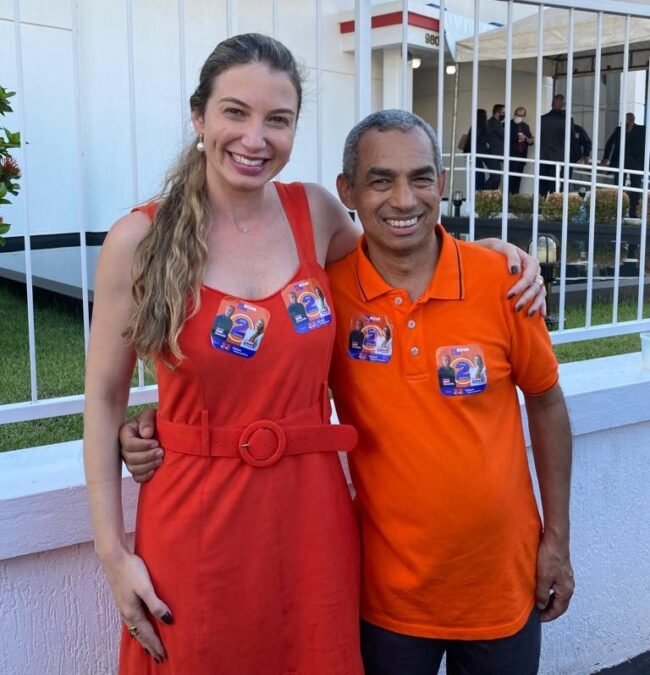 Foto: Rosiris Cerrize e José Eduardo Batista eleitos pela chapa Renova OAB