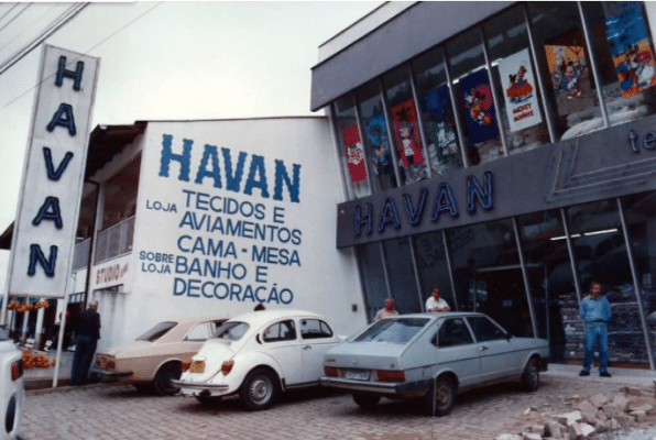 Fachada da primeira loja HAVAN em Santa Catarina