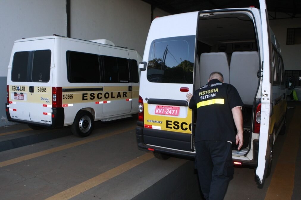 Vistoria das vans escolares terá início na semana que vem