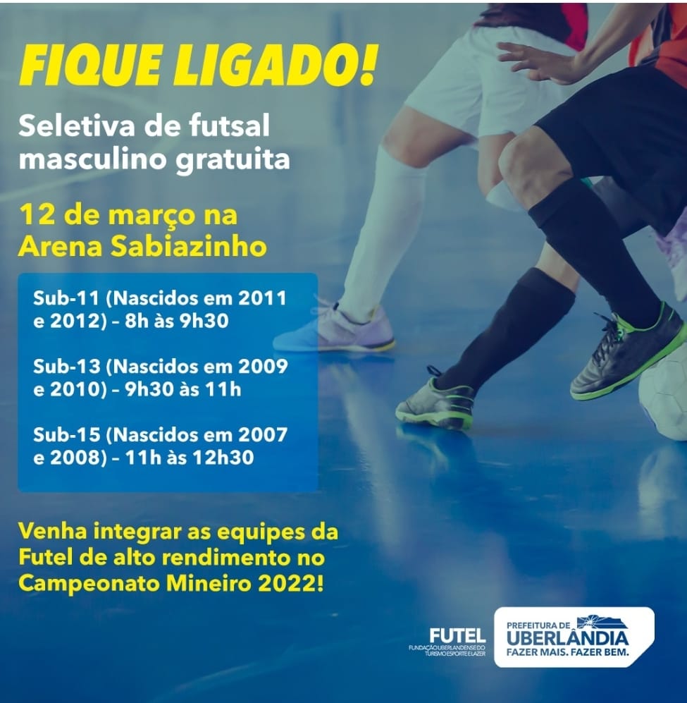 Futel Promove Seletiva De Futsal Masculino Neste Sábado 12 Revista Soberana 