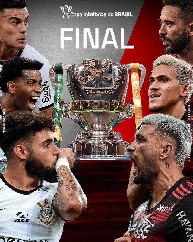 Copa do Brasil: Corinthians e Flamengo iniciam duelos finais por