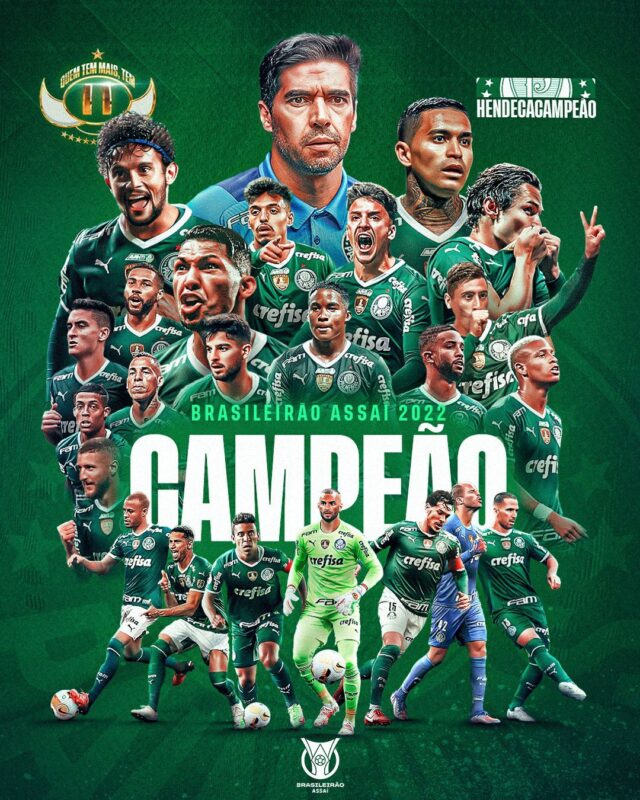 Palmeiras fica no empate e se consagra Dodecacampeão Brasileiro